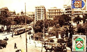 PA c- 030- Place d'Armes- trams et autobus